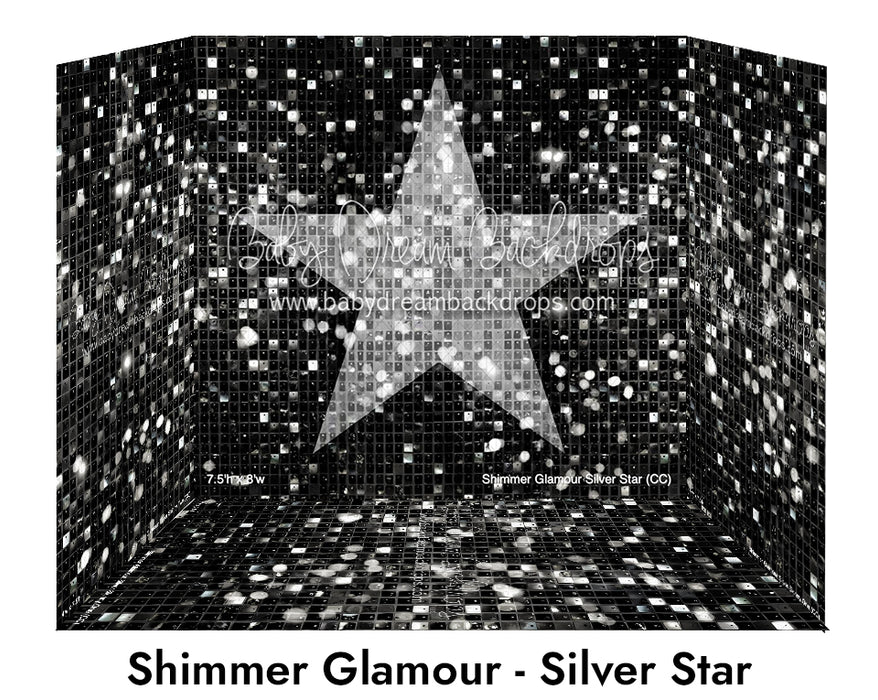 Photo Booth Bundle - DreamEasy DreamFlats, Silicone Edge Backdrops with Floor