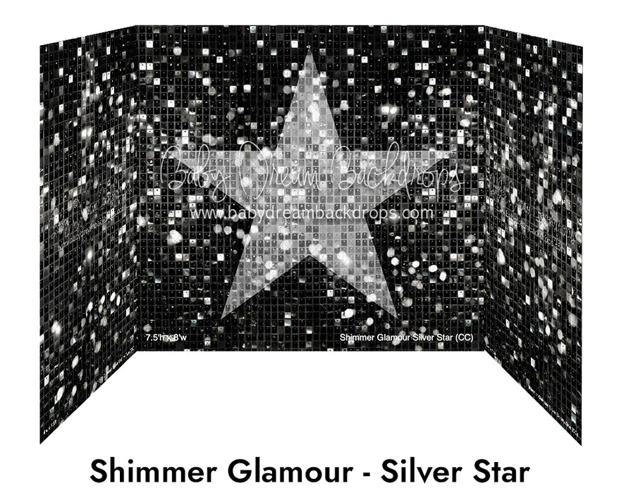 Photo Booth Backdrop Bundle - Silicone Edge Backdrops (Backdrops only)