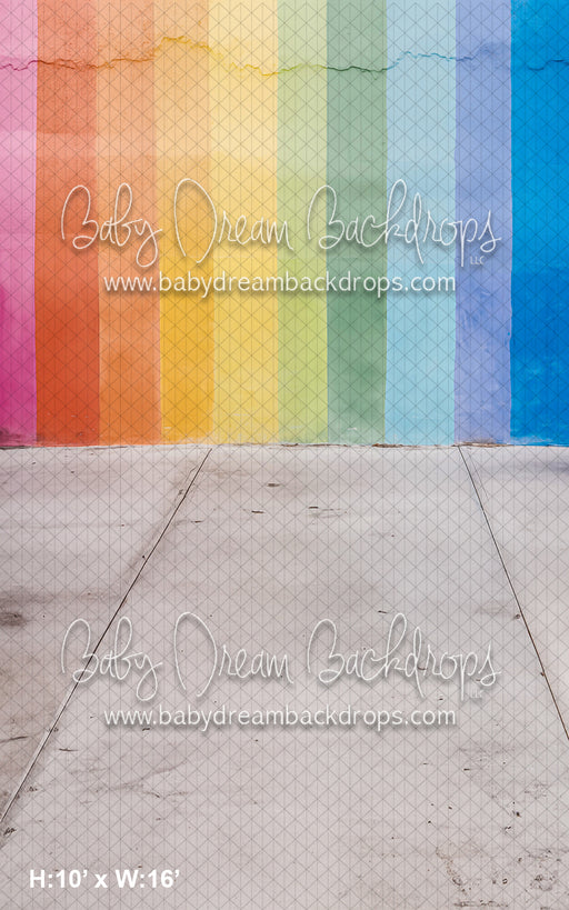 SWEEPS Rainbow Stripe Wall (WM)