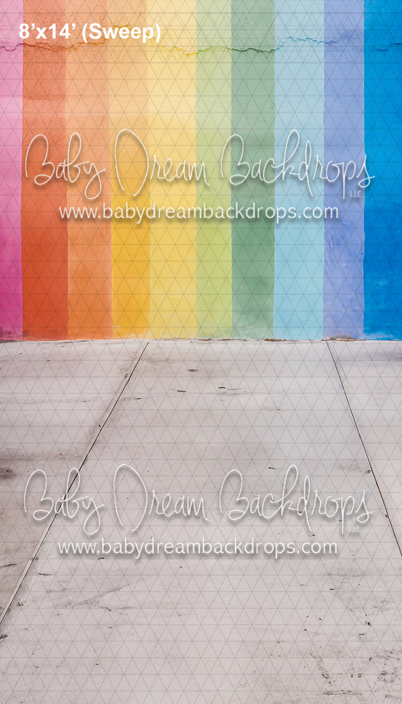 SWEEPS Rainbow Stripe Wall (WM)