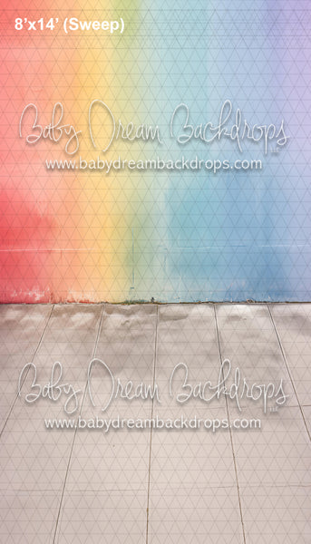 SWEEPS Rainbow Stripe Wall II (WM)