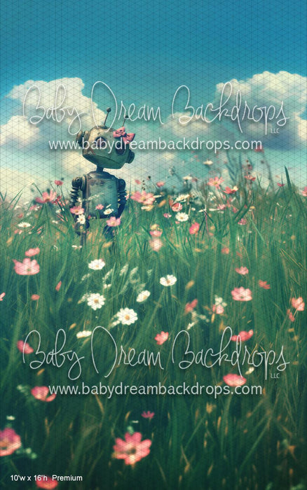 SWEEPS Robot in Flowers (WM)