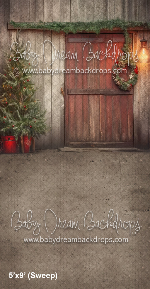 SWEEPS Rustic Christmas Barn (WM)