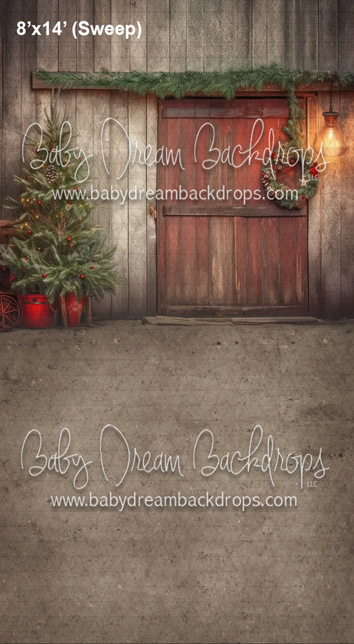 SWEEPS Rustic Christmas Barn (WM)