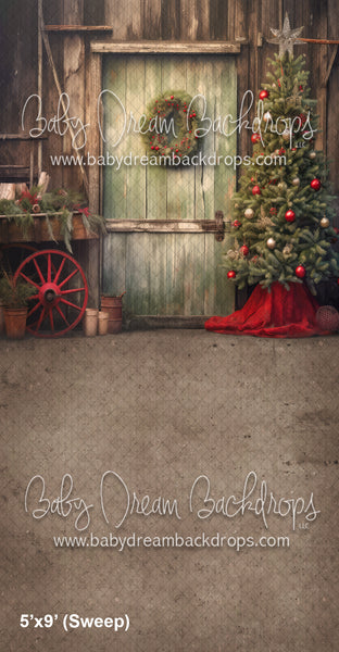 SWEEPS Rustic Christmas Barn II (WM)