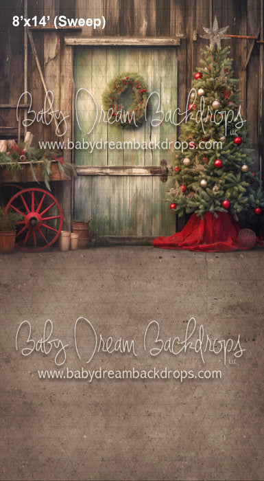 SWEEPS Rustic Christmas Barn II (WM)