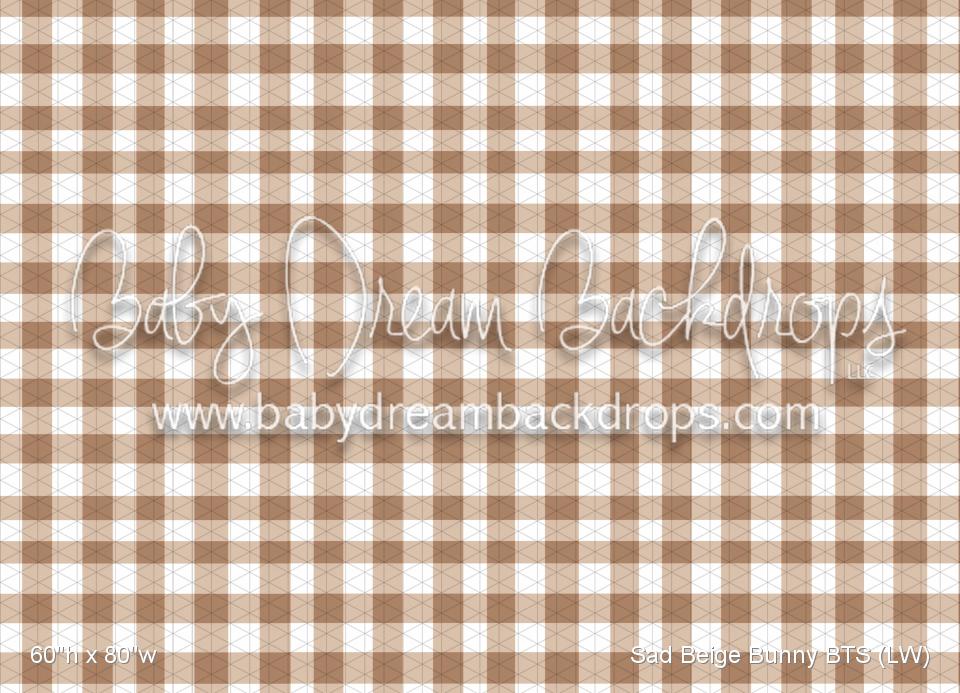 Sad Beige Bunny BTS (LW)