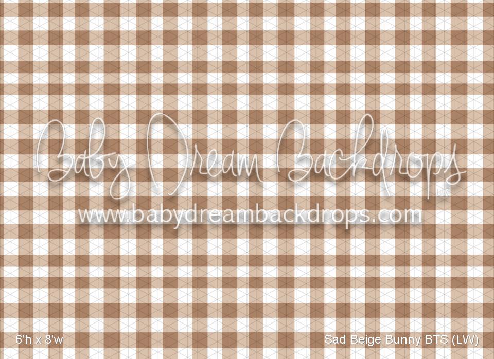 Sad Beige Bunny BTS (LW)