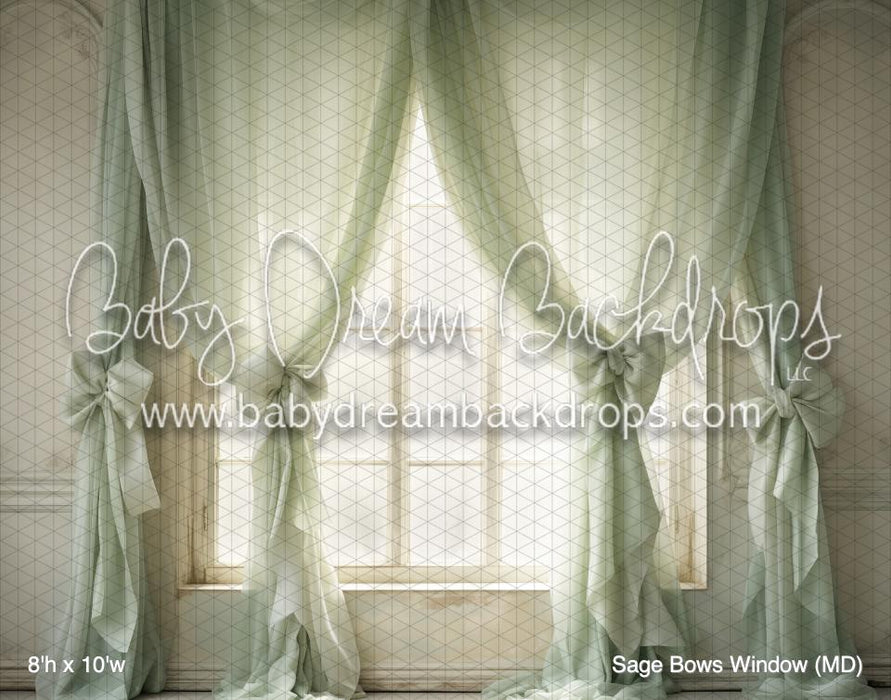 Sage Bows Window (MD)
