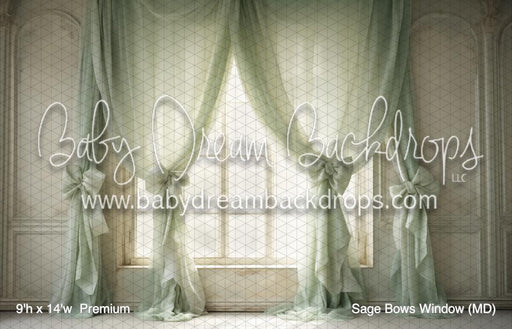 Sage Bows Window (MD)