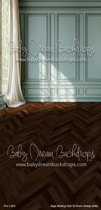 Sage Molding Wall 3d Room Sweep (WM)