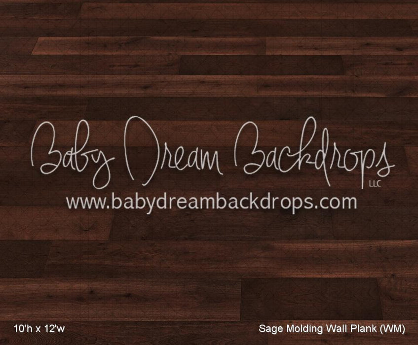 Sage Molding Wall Plank Fabric Floor (WM)
