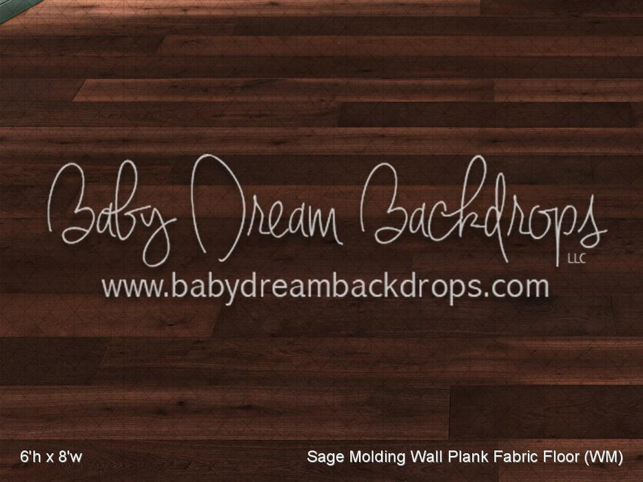 Sage Molding Wall Plank Fabric Floor (WM)