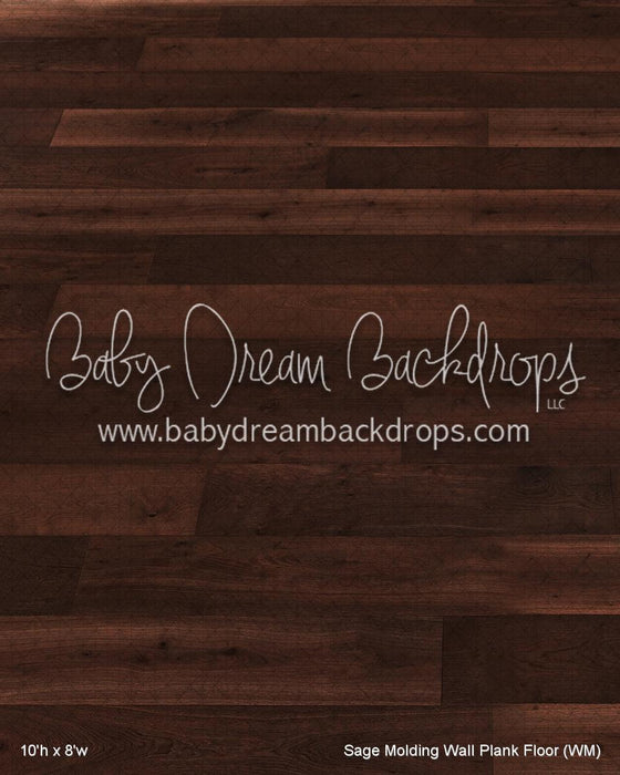 Sage Molding Wall Plank Fabric Floor (WM)