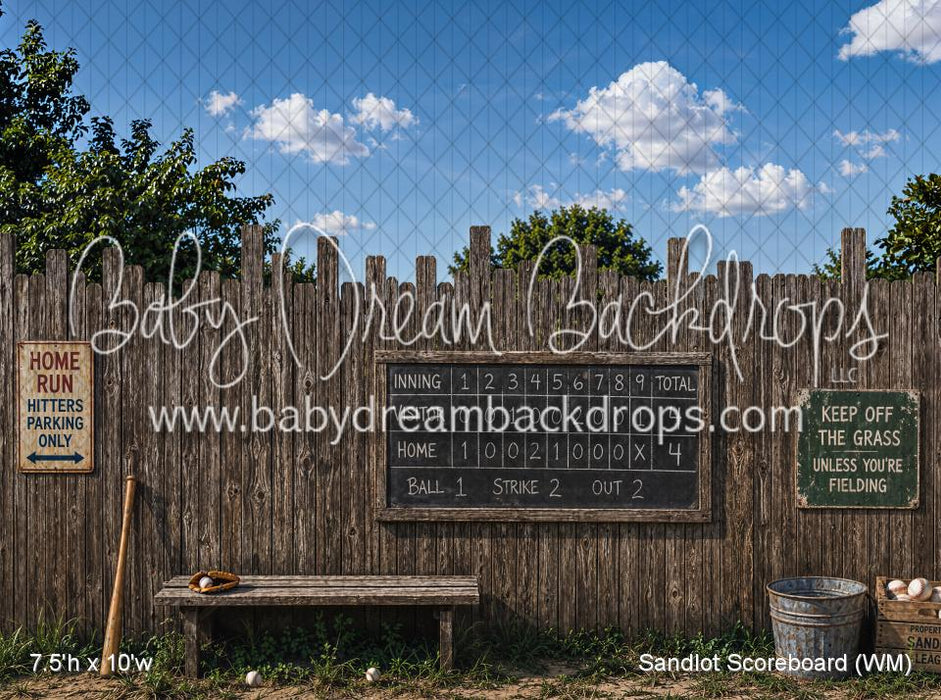 Sandlot Scoreboard (WM)