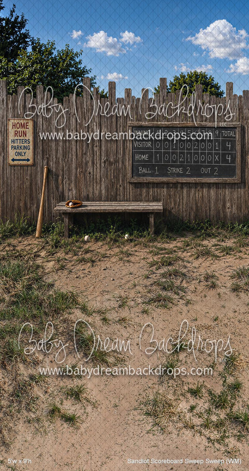 Sandlot Scoreboard Sweep Sweep (WM)
