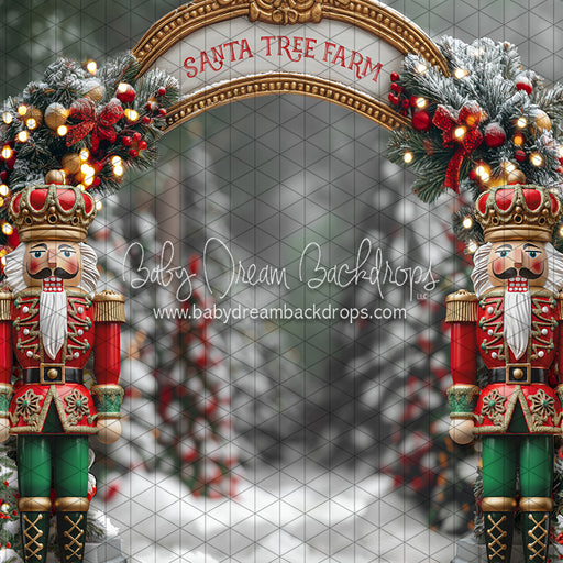 Santa Village Nutcracker Tree Farm (JA)