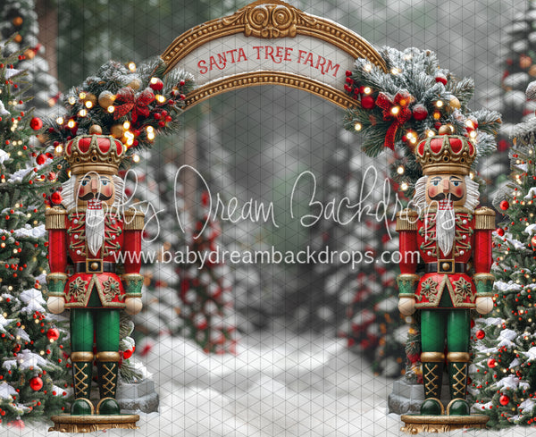 Santa Village Nutcracker Tree Farm (JA)