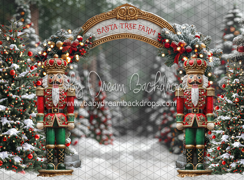 Santa Village Nutcracker Tree Farm (JA)