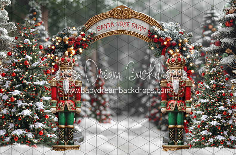 Santa Village Nutcracker Tree Farm (JA)