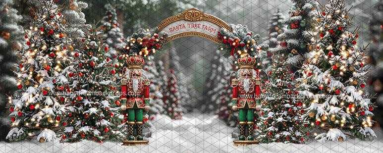 Santa Village Nutcracker Tree Farm (JA)