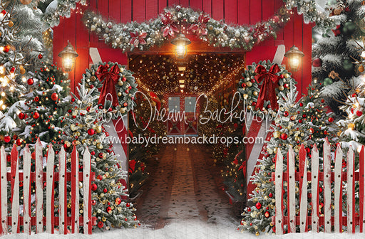 Santa Village Red Barn (JA)