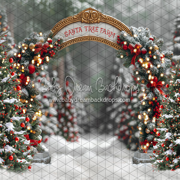 X Drop Santa Village Tree Farm (JA)