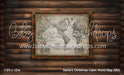 Santa's Christmas Cabin World Map (MD)