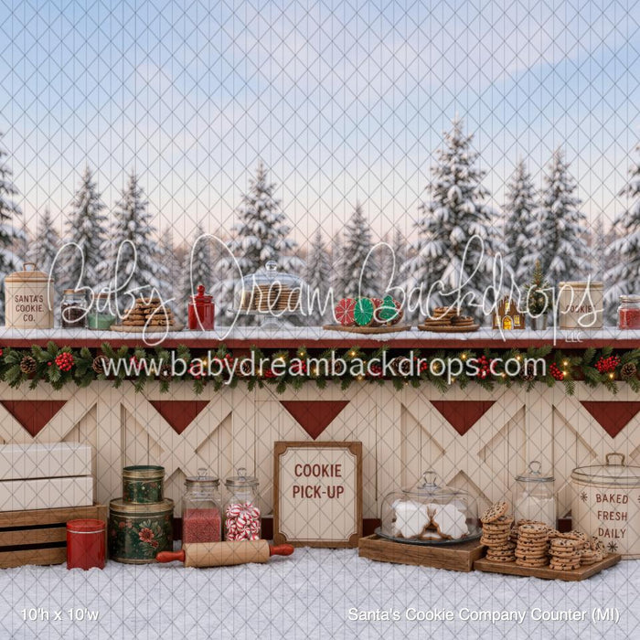 Santa's Cookie Company Counter (MI)