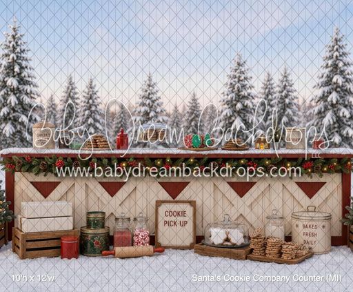 Santa's Cookie Company Counter (MI)