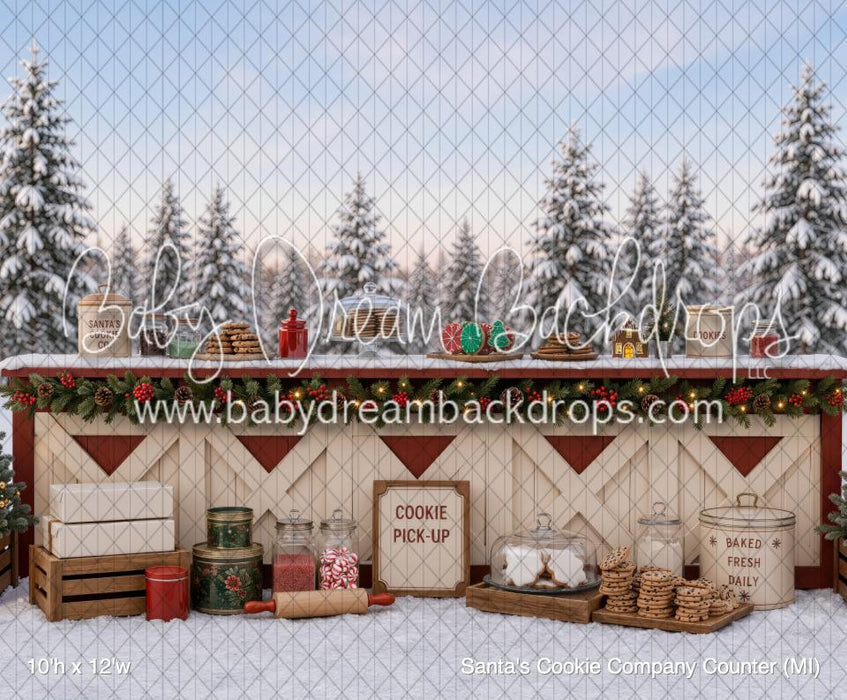Santa's Cookie Company Counter (MI)