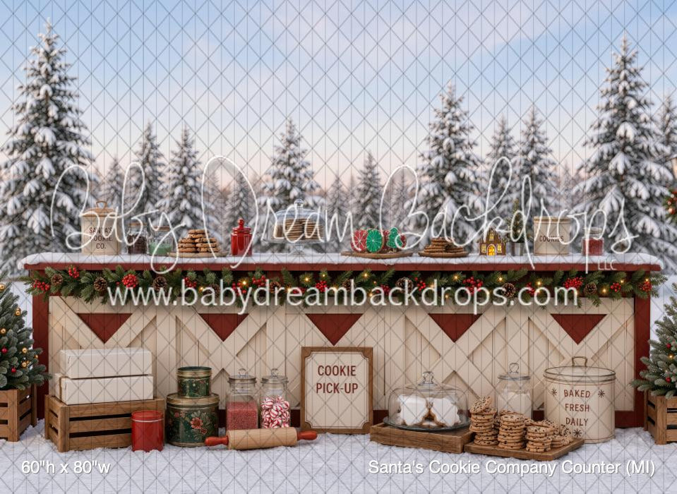 Santa's Cookie Company Counter (MI)