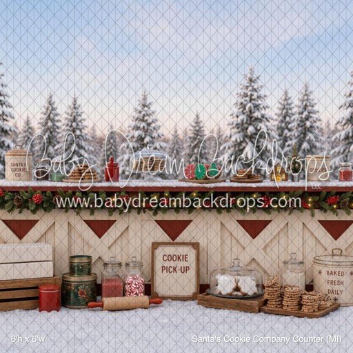 Santa's Cookie Company Counter (MI)