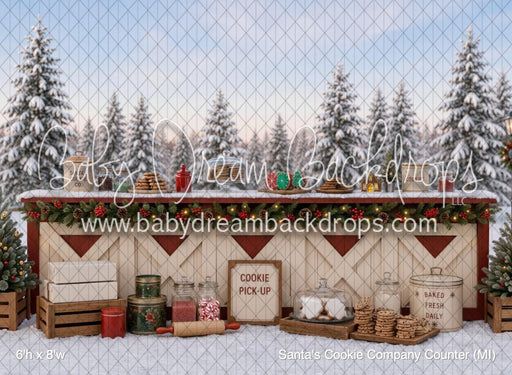 Santa's Cookie Company Counter (MI)