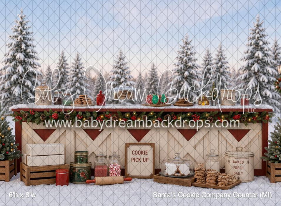 Santa's Cookie Company Counter (MI)