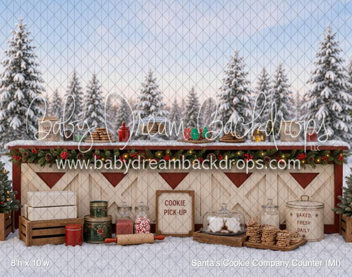 Santa's Cookie Company Counter (MI)