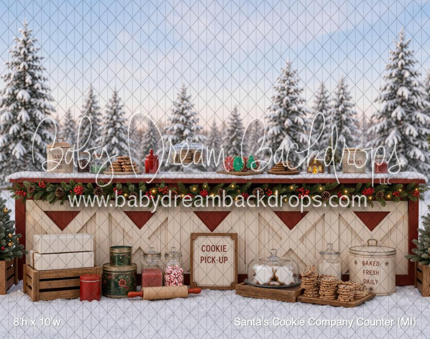 Santa's Cookie Company Counter (MI)