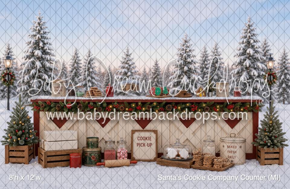 Santa's Cookie Company Counter (MI)