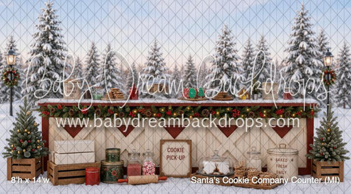 Santa's Cookie Company Counter (MI)