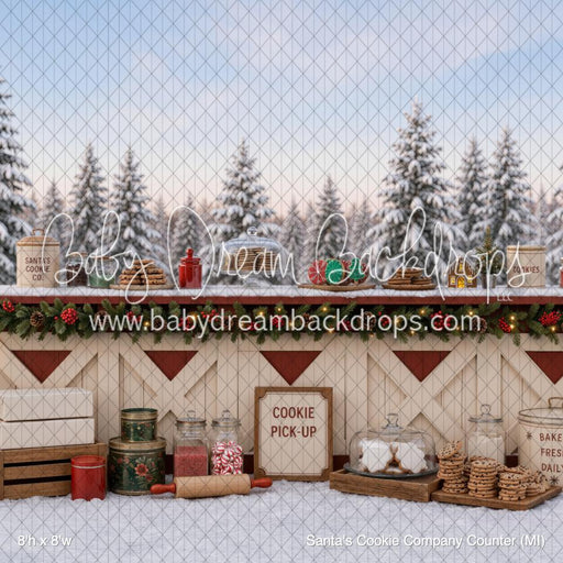 Santa's Cookie Company Counter (MI)