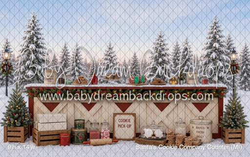 Santa's Cookie Company Counter (MI)