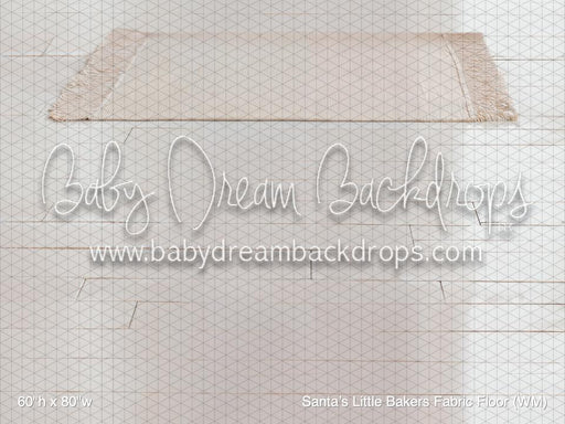 Santa’s Little Bakers Fabric Floor (WM)