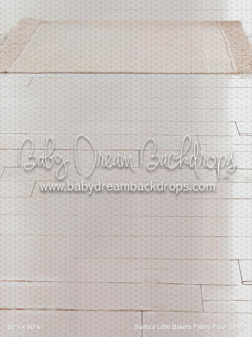 Santa’s Little Bakers Fabric Floor (WM)