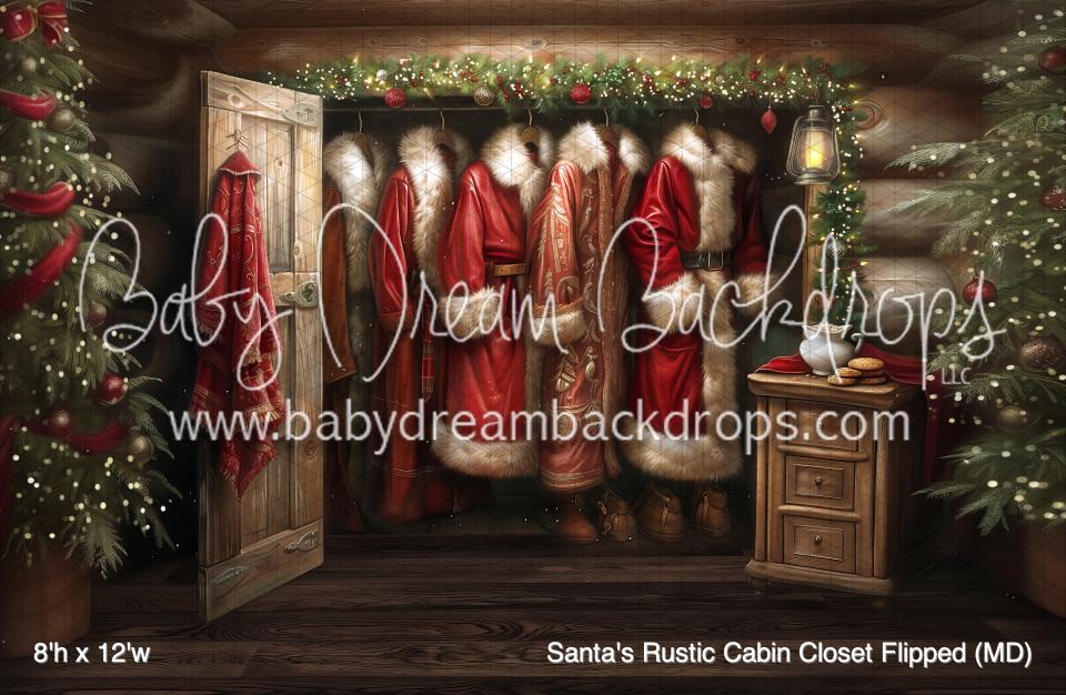 Santa's Rustic Cabin Closet Flipped (MD)
