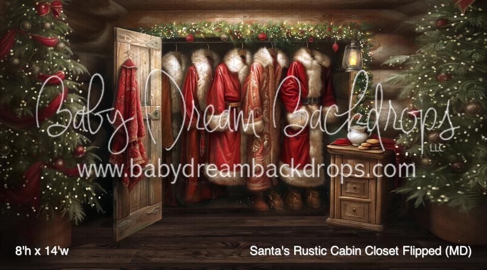 Santa's Rustic Cabin Closet Flipped (MD)