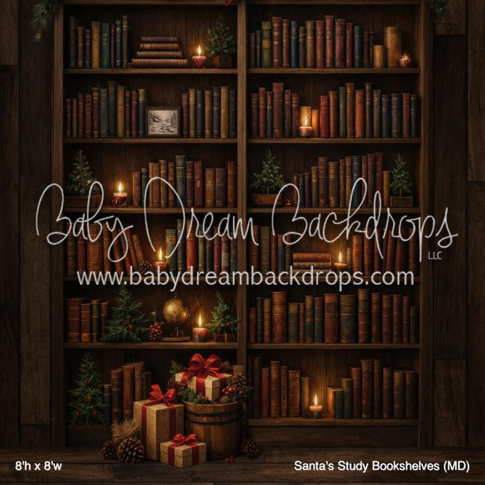 Santa's Study Bookshelves (MD)