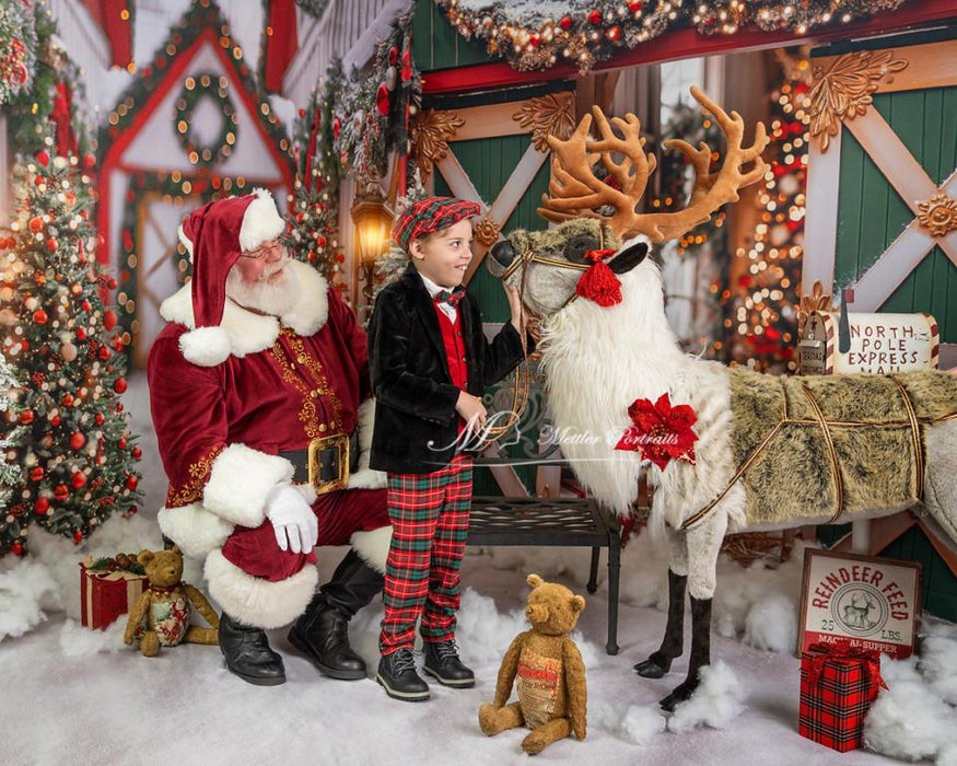 Santa Village Barn Alley (JA)