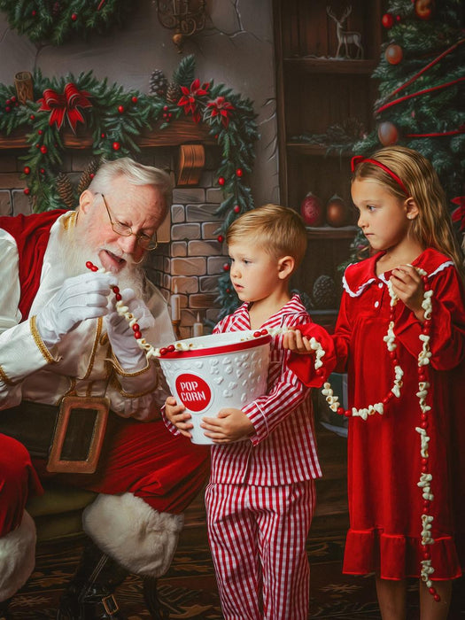 Santa's Christmas Cabin (Night) (MD)