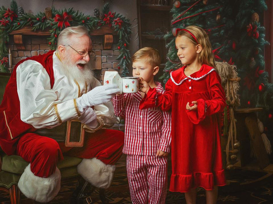 Santa's Christmas Cabin (Night) (MD)