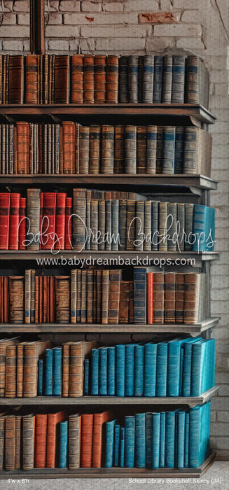 School Library Bookshelf Skinny (JA)